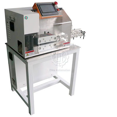 Máquina de processamento do fio do controle do PLC para o grande corte do cabo e do tubo