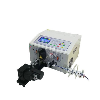 3 em 1 máquina de processamento automática do fio para cortar o descascamento e a torção