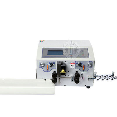 Única máquina do corte &amp; de descascamento do fio do núcleo para cabos do FEP do TPE do plutônio do PVC