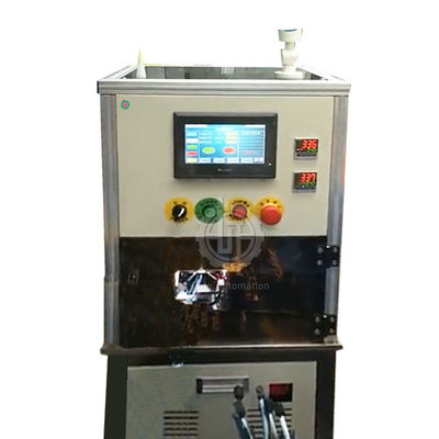 Entortamento trançado da luva e máquina de corte do cabo para o chicote de fios do fio