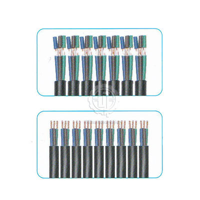 1.5mm2 máquina de processamento do fio de 2/3 núcleos para cortar e descascar