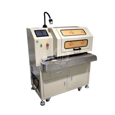 máquina de processamento do fio do comprimento 2400pcs/H de 80mm para torcer a camada de proteção