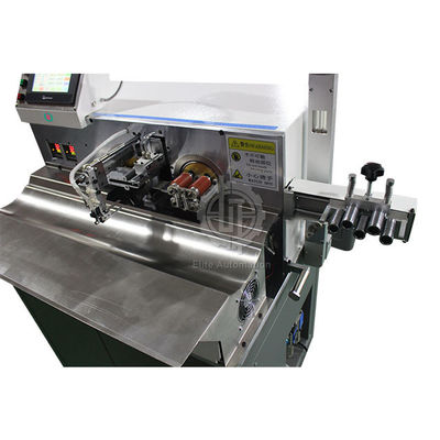 Dobro-lado do cabo controlado do PLC que corta a máquina de torção e estanhando de descascamento