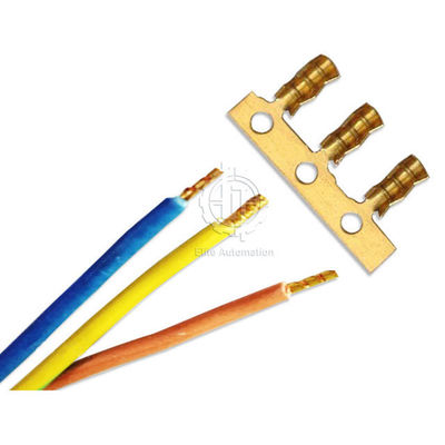 O PLC automático controlou a máquina de friso do conector dos dentes do tubarão