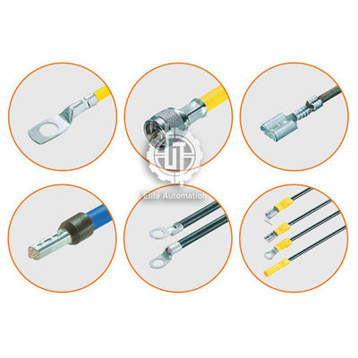 Escala de friso pneumática do frisador 0.25-6.0mm2 do fio do conector compacto