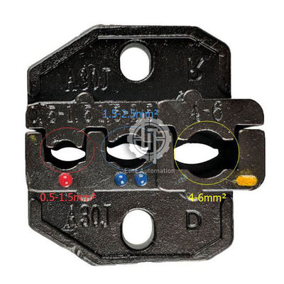 Escala de friso pneumática do frisador 0.25-6.0mm2 do fio do conector compacto