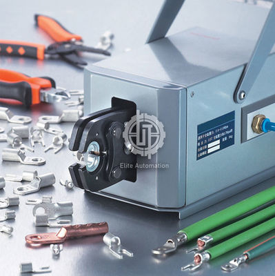 Máquina de perfuração pneumática do conector Rj45, frisador pneumático portátil da virola