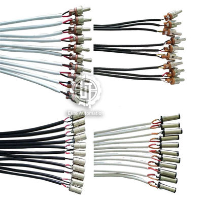 Máquina de solda do conector da tevê da C.C. RCA, máquina de solda do ponto de OD0.6mm