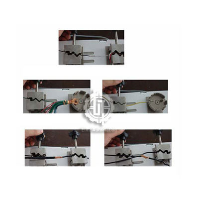 O LCD indica o verificador do chicote de fios do fio 0-1000N para o curso da resistência à tração 43mm