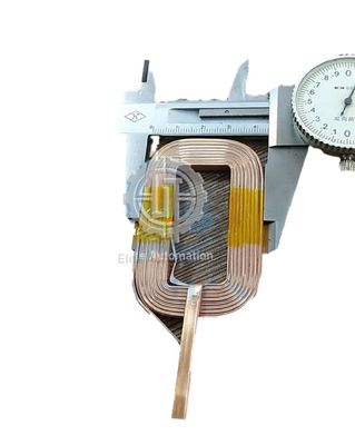 Máquina de enrolamento do fio da fita W12mm-18mm, máquina de envolvimento da bobina do fio 1.5S de cobre