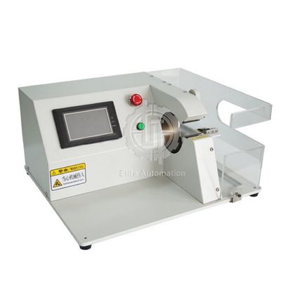 Máquina de gravação semi automática de Urkina Faso, equipamento da batida de fio de Max Dia 30mm