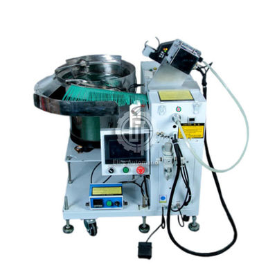 Uso automático montado tabela da embalagem do produto do fio Dia14mm 0.7s da máquina da cinta plástica