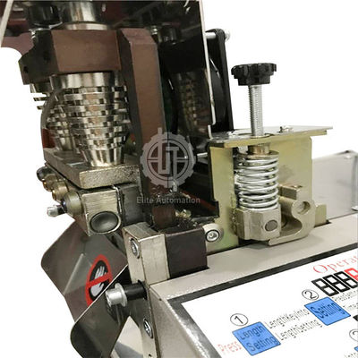 A matéria têxtil cerca a máquina de corte quente 100-120pcs/do Webbing da faca Min Cutting Speed