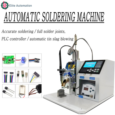 O PLC controla a tomada semi automática da linha aérea placa/DB9 do PWB de For do soldador do ponto